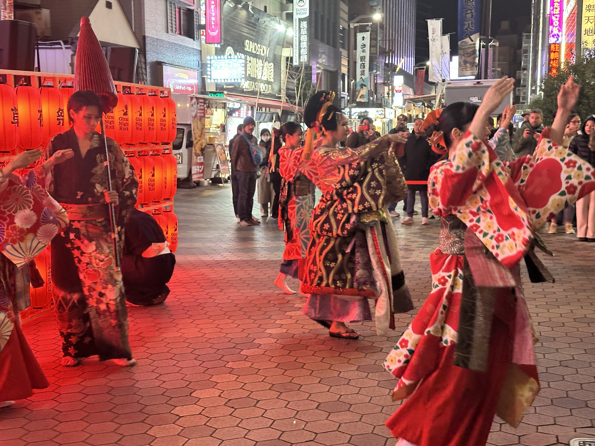 花魁ショー（浅草香和１）